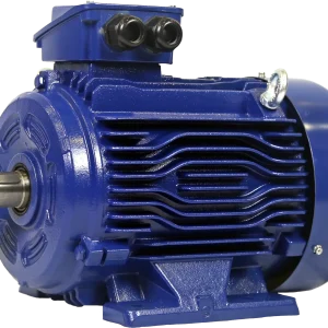 Blue color IE3 motor B5